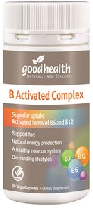 Good Health B Activated Complex 30cap